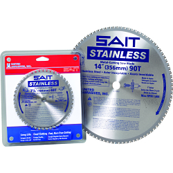 United Abrasives-SAIT 77933 Metal Cutting Blade, 7-1/4 in Dia, 5/8 in Arbor, Stainless Carbide Blade, 48 Teeth