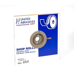 United Abrasives-SAIT 80415 EA-F Industrial Open Coated Industrial Shop Roll, 50 yd L x 1 in W, 40 Grit, Coarse Grade, Aluminum Oxide Abrasive, Cloth Backing