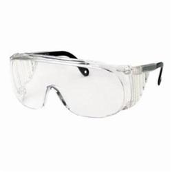 Uvex® by Honeywell S0250X Ultraspec® 2000 Safety Eyewear With Solid Sideshields, Uvextreme® Anti-Fog, Clear Lens, OTG Frame, Black/Clear, Nylon Frame, Polycarbonate Lens, ANSI Z87.1-1989, CSA Z94.3, CA 18826