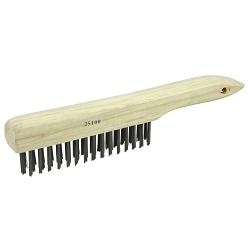 Vortec Pro® 25100 Scratch Brush, 5 in Brush, 10 in L x 1 in W Block, 1 in L Steel Trim