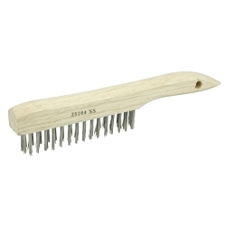 Vortec Pro® 25104 Scratch Brush, 5 in Brush, 10 in L x 1 in W Block, 10 in OAL, 1 in L Stainless Steel Trim