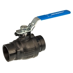 VSH SHURJOINT® SJT50025SS Shurjoint Ball Valve, 2-1/2 in Nominal, Groove (Fitting) End Style, Cast Iron Body, Import