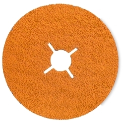 Walter Surface Technologies 15N503 XTRACUT™ XX Fibre Disc, 5 in Dia Disc, 36 Grit, Ceramic Abrasive
