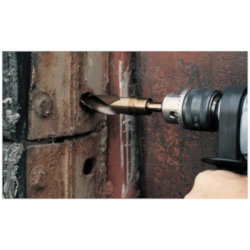 Walter Surface Technologies SST+™ 01-R 230 Fractional Jobber Length Reduced Shank Drill Bit, 15/32 in Drill - Fraction, 3/8 in Shank, Cobalt