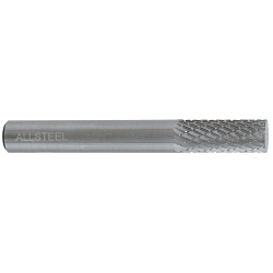 ALLSTEEL™ 01W302 01-W High Quality Mounted Point, No End Cut End, Cylindrical Head, Double Cut