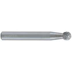 ALLSTEEL™ 01W309 01-W High Quality Deburring Brush, Ball Head, Double Cut