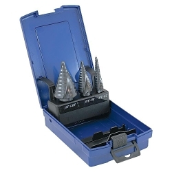 Walter Surface Technologies 01W951 Multi Step Drill Bit, 135 deg Drill Point Angle, 2 Pieces, Aluminum, AlCrN/Titanium