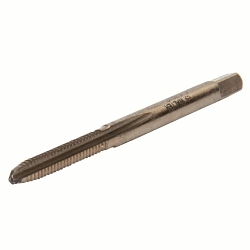 Walter Surface Technologies 03A042 SST+™ Grounded and Tempered Hand Tap, #4-40 Thread, Plug Chamfer, High Speed Steel