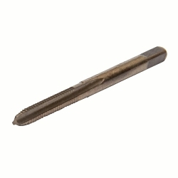 Walter Surface Technologies 03A043 SST+™ Grounded and Tempered Hand Tap, #4-40 Thread, Bottoming Chamfer, High Speed Steel