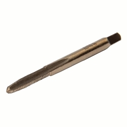 Walter Surface Technologies 03A051 SST+™ Grounded and Tempered Hand Tap, #5-40 Thread, Taper Chamfer, High Speed Steel