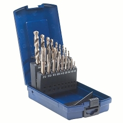 Walter Surface Technologies 03B954 SST+™ Power Tap Drill Bit, 18 Pieces, High Speed Steel