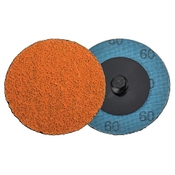 Walter Surface Technologies 04C206 COOLCUT XX™ Sanding Disc, 2 in Dia Disc, 60 Grit, Ceramic Alumina Abrasive