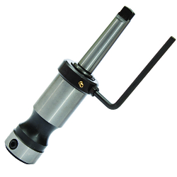 Walter Surface Technologies 05Z038 Morse Taper Shank Adapter With Coolant Inducer, 1-1/4 in Dia Adapter/Shank, Weldon Shank, #3 Taper