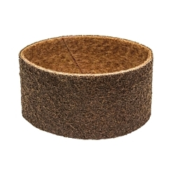 Walter Surface Technologies 07H362 Drum Surface Conditioning BlendexNon-Woven Drum Belt, 3-1/2 in W x 15-1/2 in L, Coarse Grade, Aluminum Oxide Abrasive, Tan
