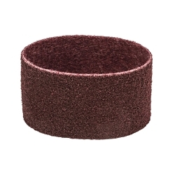 Walter Surface Technologies 07H363 Drum Surface Conditioning BlendexNon-Woven Drum Belt, 3-1/2 in W x 15-1/2 in L, Medium Grade, Aluminum Oxide Abrasive, Maroon