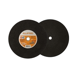 ALLSTEEL™ 10W143 10-W Long Lasting Chopsaw Wheel, 14 in Dia x 3/32 in THK, 1 in Center Hole