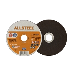 ALLSTEEL™ 11W052 11-W High Performance Cut-Off Wheel, 5 in Dia x 3/64 in THK, 7/8 in Center Hole