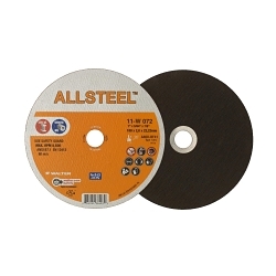 ALLSTEEL™ 11W072 11-W High Performance Cut-Off Wheel, 7 in Dia x 1/16 in THK, 7/8 in Center Hole