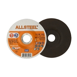 ALLSTEEL™ 11W152 11-W High Performance Cut-Off Wheel, 5 in Dia x 3/64 in THK, 7/8 in Center Hole