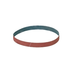 Walter Surface Technologies 14B062 Heavy Duty Sanding Belt, 1/2 in W Belt x 24 in L, 120 Grit, Aluminum Oxide Abrasive, Y-Polyester Backing