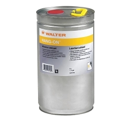 Walter Surface Technologies Bio-Circle® 53D816 HANG-ON™ Adhesive Lubricant, 1.3 gal, Liquid Form, Light Yellow, 0.73 g/mL