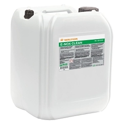 Walter Surface Technologies Bio-Circle® 53G307 E-NOX CLEAN™ Heavy Duty High Strength Stainless Steel Cleaner/Brightener, 5.2 gal, Yellow, Liquid, 0 to 1