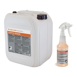Walter Surface Technologies 54A088 SURFOX™ RENEW Rust Remover, 55 gal, Orange, Liquid Form