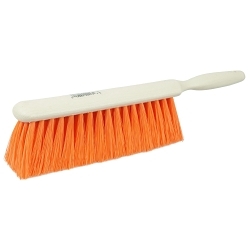 Weiler® 42213 Counter Duster, 9 in L Brush, 14 in L x 14 in W Block, 2 in L Polystyrene Trim, Fine Bristle Firmness