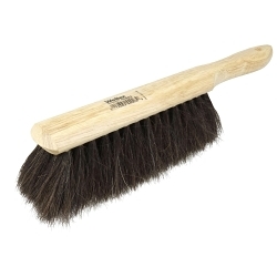 Weiler® 44003 Counter Duster, 8 in L Brush, 13-1/4 in L x 1-3/4 in W Block, 8 in OAL, 2-1/4 in L Horsehair Trim, Fine Bristle Firmness