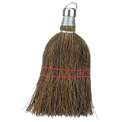 Weiler® 44099 Whisk Broom, Palmetto Bristle, 7 in L Trim