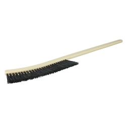 Weiler® 73050 Radiator Brush, 9-1/2 in Brush, 23-13/16 in L Block, 24 in OAL, 2-1/2 in L Horsehair Trim