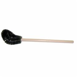 Weiler® 75068 Bowl Brush, 5-3/4 x 4-3/4 in Brush, 21 in OAL, Nylon Bristle/Hardwood Handle, Black