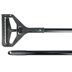 Weiler® 75140 Industrial Grade Wet Mop Handle With Plated Metal Head, 54 in L, Wood