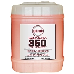 Weld-Aid® 007091 WELD-KLEEN® 350® Anti-Spatter, 5 gal Bottle, Liquid Form, Red