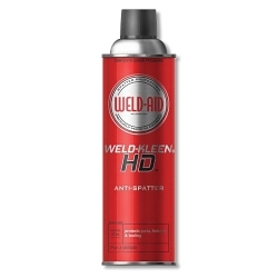 Weld-AidĀ® 007030 WELD-KLEENĀ® HDĀ® Heavy Duty Anti-Spatter, 20 oz Aerosol Can, Liquid Form, Colorless