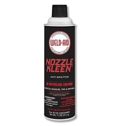 Weld-Aid® YOR-107-A NOZZLE-KLEEN® Anti-Spatter, 20 oz Aerosol Can, Liquid Form, Clear/White to Yellow