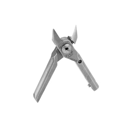 Weller® 1522NB Pneumatic Side Cutter, 1.2 mm Copper Wire THK Max Wire, 0.413 in W x 0.256 in THK Jaw Tool Steel Jaw Pointed Relieved Jaw, 1.8 in OAL, Flush Cut