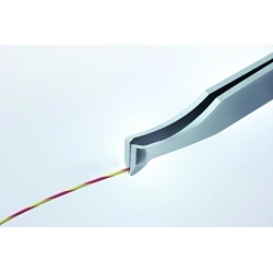 Weller® 15AGW Magnetic Cutting Tweezer, Oblique Tip, 4.528 in L, Carbon Steel, Anti-Glare Coated