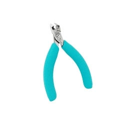 Weller® 503E 500 Medium Tip Cutter, 1 mm Medium Hardness/1.6 mm Copper Wire THK Max Wire, 0.748 in L x 0.433 in W x 0.236 in THK Tool Steel Angled Wide Jaw, 4.331 in OAL