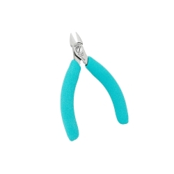 Weller® 512N 500 Medium Side Cutter, 0.5 mm Hard/1 mm Medium Hardness/1.6 mm Copper Wire THK Max Wire, 0.748 in L x 0.433 in W x 0.236 in THK Tool Steel Oval Jaw, 4.528 in OAL