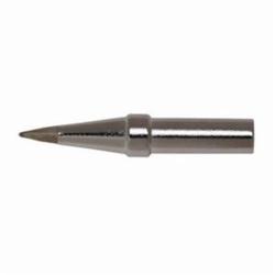 Weller® ETAA ET Series Single Flat Sloped Soldering Tip, For Use With PES51 Soldering Pencil, EC1201A and EC1201AFE Soldering Irons, 15.88 mm L x 1.6 mm W x 1.02 mm THK, Copper, Chromium/Iron/Nickel Plated