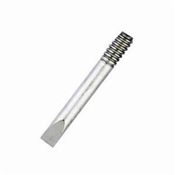 WellerĀ® MarksmanĀ® MT2 MT Series Replacement Screwdriver Soldering Tip, For Use With SP23 and SP25D Soldering Irons, 31.75 mm L x 4 mm W x 0.381 mm THK, Copper, Nickel/TiN Plated