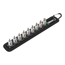 Wera® 05003345001 8740 A HF 1 Bit Socket Set With Holding Function, 1/4 in Drive, 5 Pieces