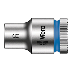 Wera® 05003505001 8790 HMA Socket With Ball Stop Groove, 1/4 in Hex Drive, 6 mm Socket