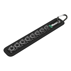 Wera® 05003890001 Belt A, 8-teilig, unbestückt 8-Location Unloaded Socket Rail, 1/4 in Drive, 220 mm OAL