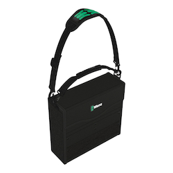 Wera® 05004351001 Wera 2go 2 3-Piece Tool Container With Inner and Outer Hook and Loop Fastener Zones