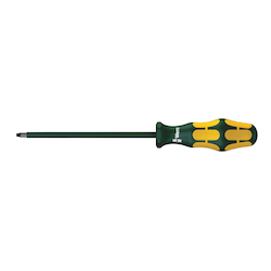Wera® 05004783001 168 i VDE Screwdriver, #2 Square Point, Steel Shank, 248 mm OAL, Zinc Phosphate