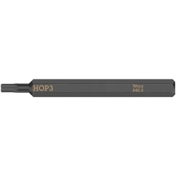 Wera® 05018150001 840 S Impact Hex Plus Bit, 3 mm Point Hex Plus Point, 2-3/4 in OAL