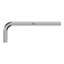 Wera® 05021020001 950 Hex Key, 3 mm Hex, Hex Plus Drive, L-Handle Handle, Polished Chrome