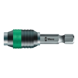 Wera® 05052500001 888/4/1 K Quick-Release Rapidaptor Universal Bit Holder, 1/4 in Drive, 1/4 in Hex